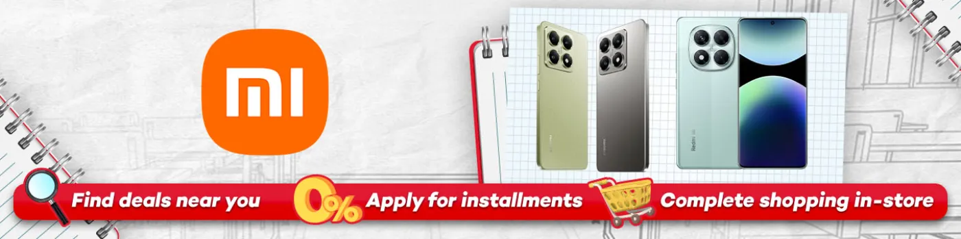 Banner showing Find deals near you, apply in app, and pick up at partner store.