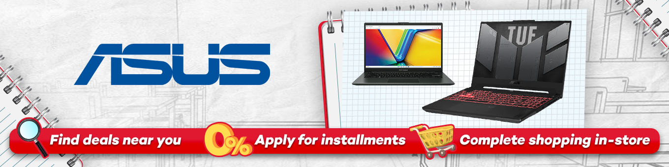 ASUS Zenbook banner in Shoppingmall Philippines