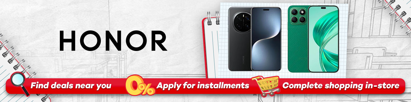 Banner showing Honor Mobile Phones